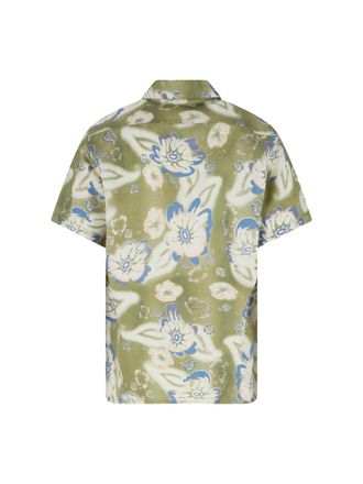 Paul Smith Mens Shirts Green Lyocell