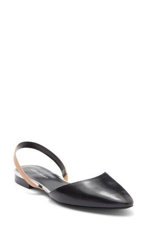 Longchamp Slingback Ballet Flat in Black at Nordstrom Rack, Size 5Us / 36Eu
