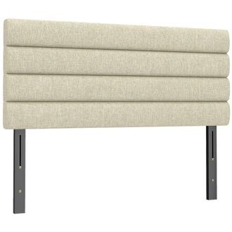 HOMCOM Cabecero de cama 140x10x126 cm beige