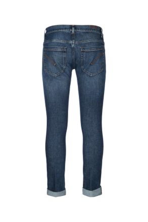 Dondup Mens Pantalone George Blue Co Ea Jean