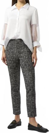Joseph Ribkoff Slim Ankle-Length Trousers In Grey