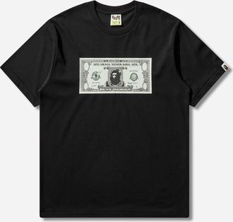 A Bathing Ape Men s Bape Banknote T-Shirt Black