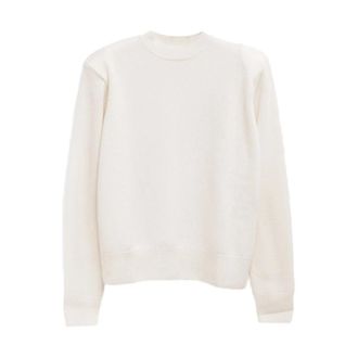 Frankie Shop Round-neck Truien - Dames - Ronde hals truien - Beige - M - Truien & Vesten