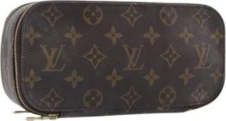 Louis Vuitton Pre-owned Cosmetic Pouch - Dames - Pre-owned - Bruin - Maat: ONE Size