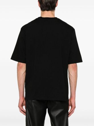 Dsquared2 Logo-Printed Cotton T-Shirt - Black