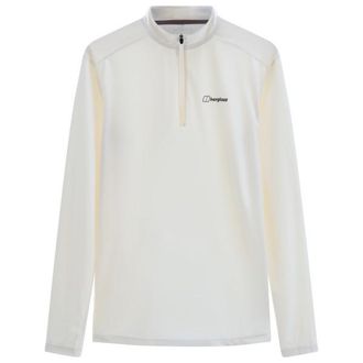 Berghaus 24/7 Tech Tee L/S HZ Funktionsshirt f&uuml;r Herren | grau/wei&szlig;