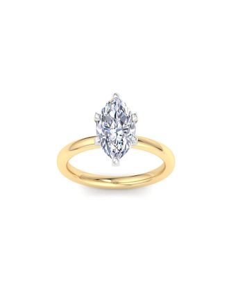 SuperJeweler Superjeweler 14K 2.00 Ct. Tw. Lab-Grown Diamond Ring