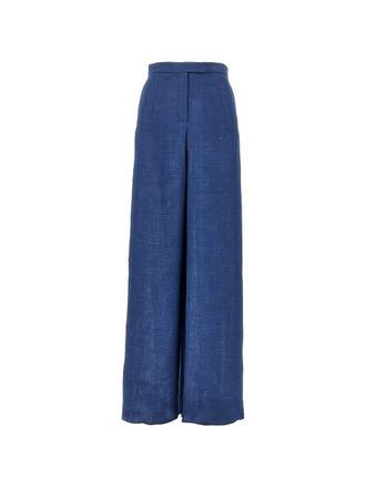 Emporio Armani Womens Trousers Blue