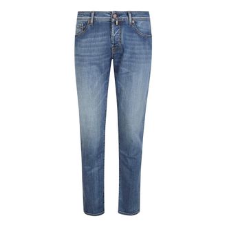 Jacob Cohen Slim-fit Jeans, male, Blue, Size: W33 Nick Slim Jeans