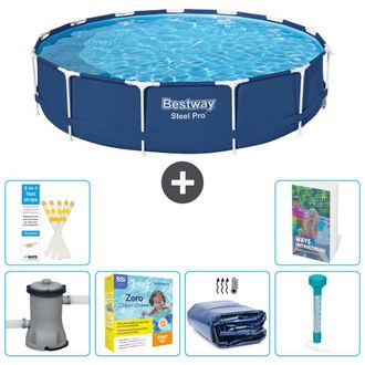 Bestway Piscina Bestway Steel Pro Redonda - 396x84 Cm - 7-piezas S184