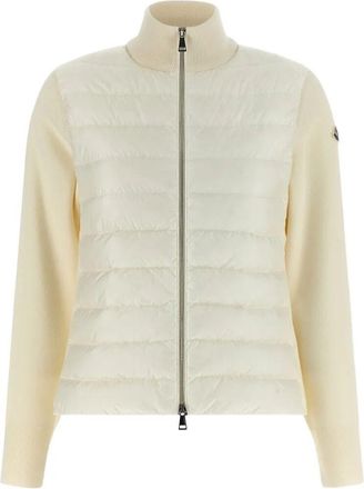Moncler Classic Bi-Material Cardigan