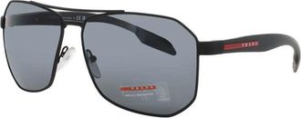 Prada Grey Navigator Mens Sunglasses PS 51VS DG05Z1 62