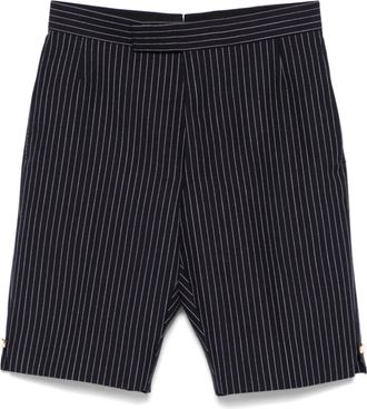 Thom Browne Shorts gessati - Blu