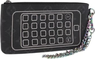 Louis Vuitton Pre-owned i Phonehoesje - Dames - Vintage Clutch - Zwart - ONE Size - Vintage