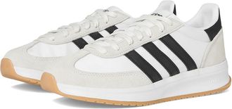 adidas Run 72 Womens Running Shoes White/Black/Grey : 10.5 B - Medium, Leather