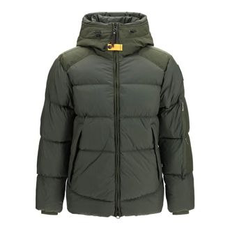 Parajumpers Tyrik Hooded Down Jacket - Heren - Jassen - Groen - Maat: XL Nylon