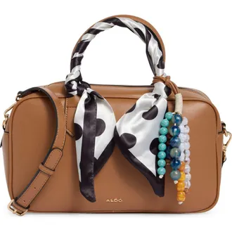 Aldo Bogdish Satchel Bag in Mocha at Nordstrom Rack