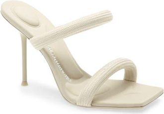 Alexander Wang Julie Padded Slide Sandal in Vanilla at Nordstrom, Size 9.5Us