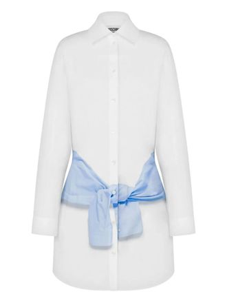 Moschino Mini Dress with Classic Collar
