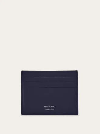 Ferragamo Men Credit card holder Blue