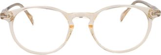 Eyewear by David Beckham 1232 Optisch Montuur - Heren - Brillen - Geel - 49 MM - Accessoires