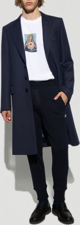 Dolce & Gabbana Wool Trousers, Mens, Navy Blue