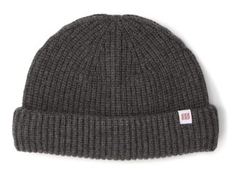 Topo Designs Global Beanie Beanies Charcoal, Wool/Nylon/Merino