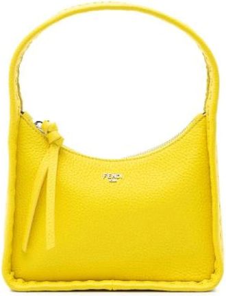Fendi Pre-owned Fendessence - Dames - Vintage Mini Tas - Geel - ONE Size - Leer - Vintage