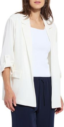 Lyssé Genevieve Relaxed Blazer in Off White at Nordstrom, Size X-Large