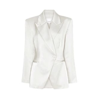 Dante6 The Rush Blazer - Dames - Jassen - Wit - Maat: 2XL Leer