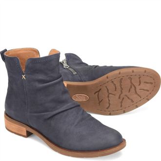S&ouml;fft Womens Beckie Ankle Boots In Sky Navy