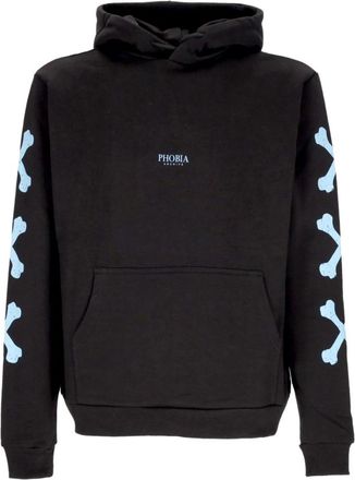 Phobia Archive Cross Bones Hoodie - Heren - Hoodies - Zwart - XS - Katoen - Hoodies & sweatvesten