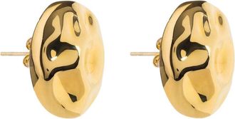 Federica Tosi Womens Earrings Rock Gold-Coloured Metal Metallic