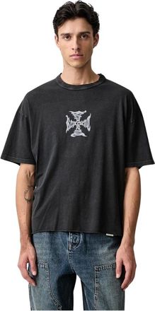Represent Represent - Relaxed Graphic T-Shirt - Heren - Tops - Zwart - Maat: M Katoen