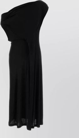Co one-shoulder midi dress