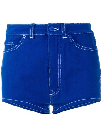 Givenchy skinny-fit shorts - Blauw