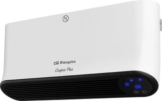 Orbegozo Calefactor 2 En 1 Split Orbegozo Sp 6200, Pared Y Suelo, 2 Niveles De Calor, Termostato Digital, Mando A Distancia, 2000 W