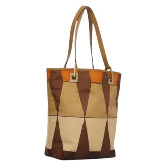 Gucci Pre-owned Tote Bags, female, Multicolor, Size: ONE SIZE Pre-owned Nylon gucci-bags