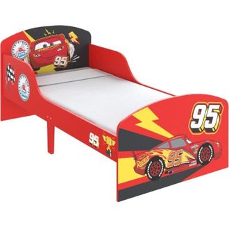 Disney Cars Lettino in Legno Saetta McQueen 75x143x 64cm - Disney