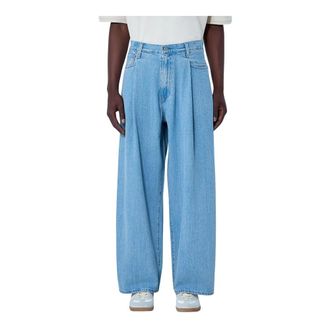 Levi's Wide Jeans, male, Blue, Size: W28 Wide-Leg Denim Trousers