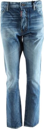 Dsquared2 Cool Guy Blauwe Jeans voor Heren - Heren - Regular Fit Jeans - Blauw - 2XL - Katoen - Jeans