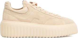 Hogan H Stripes Cam Beige Sneakers