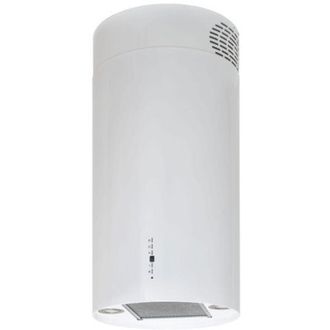 Silverline 4170.4.733.02 Cappa Verniciata ad Isola Aspirante Controllo touch Classe energetica A 5 Velocita Portata 662m3-h 40cm Bianco