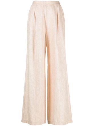 Forte_Forte Pantaloni a gamba ampia - Rosa