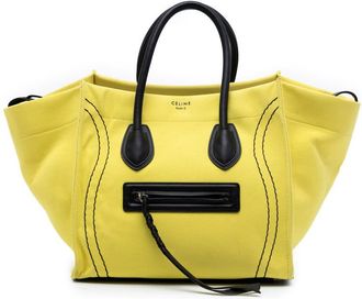 Celine Pre-owned Celine Medium Canvas Phantom Luggage Tote Ladies RWLXKZBZ33IY93SF