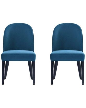 Manhattan Comfort Hillman Modern Velvet Upholstered Dining Chair