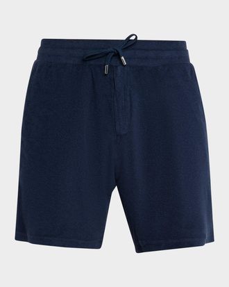 Frescobol Carioca Mens Augusto Towelling Shorts
