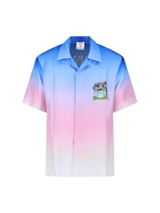 Casablanca Volcano Print Shirt Multicolor