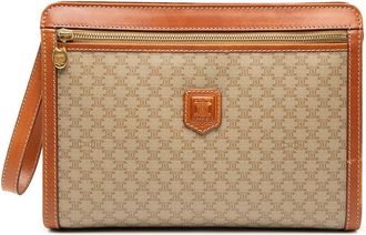 Celine Pre-owned Celine Macadam Coated Canvas Clutch Ladies PABF1WQ6EU9SC00K