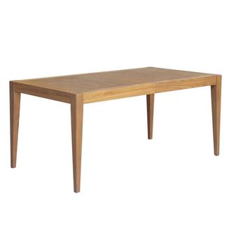 Robin des Bois Mesa extensible para 10 personas en roble marr&oacute;n